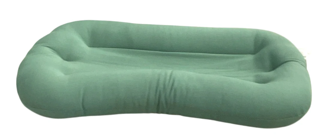 Snuggle Me Organic Sensory Toddler Lounger, Moss - Image 3