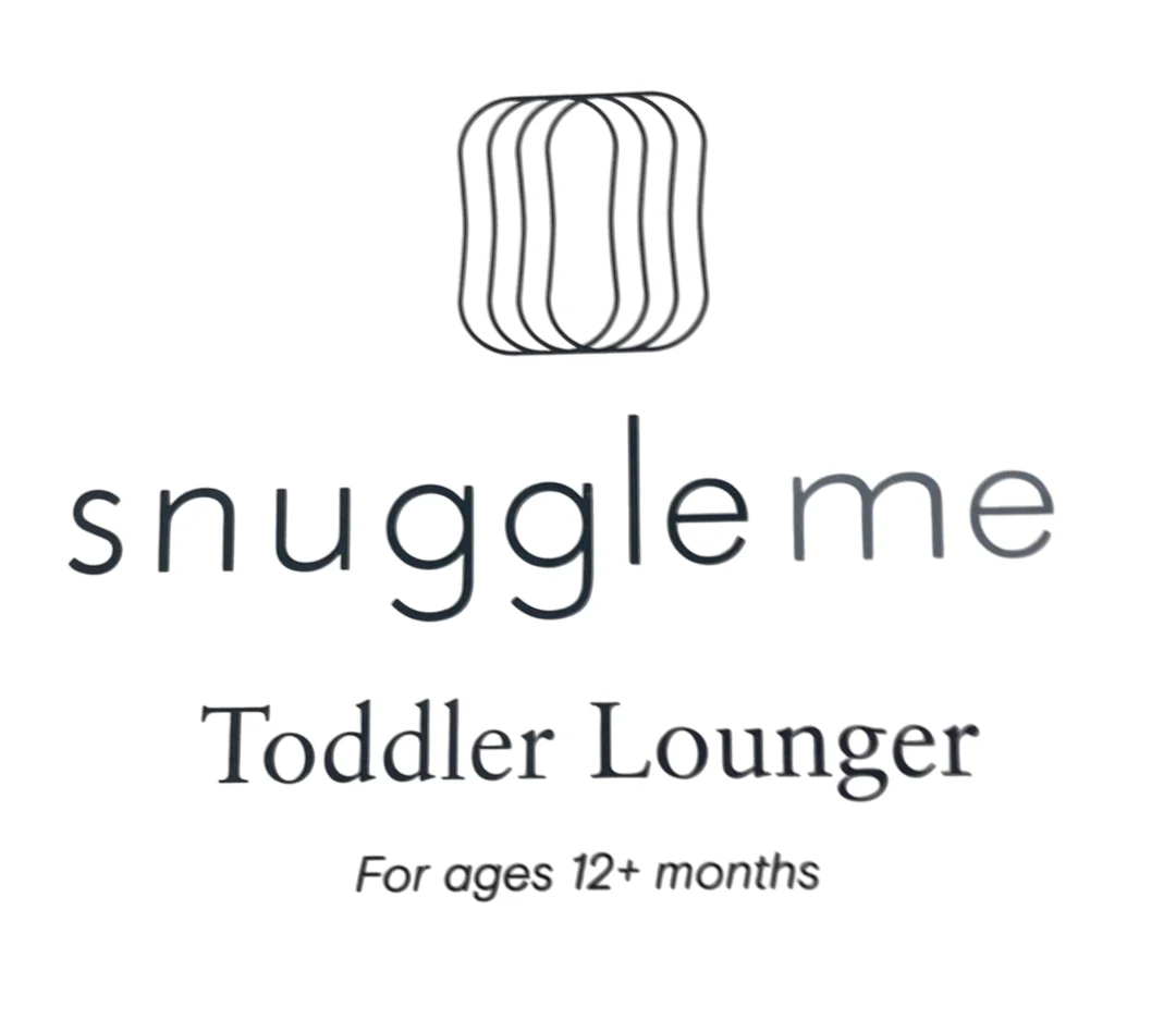 Snuggle Me Organic Sensory Toddler Lounger, Slate - Image 3