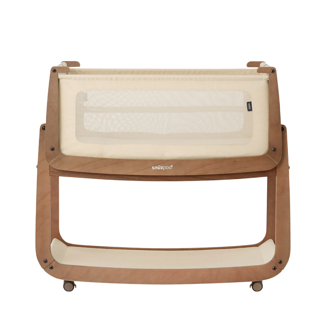 Snuz SnuzPod5 Bedside Bassinet, Walnut - Image 3