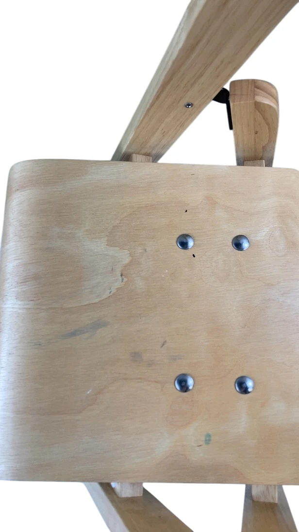 Stakmore Folding Wooden Kids Chair, Wood - Image 5