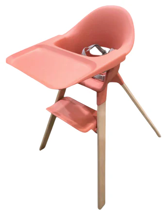 Stokke Clikk High Chair, Sunny Coral - Image 3