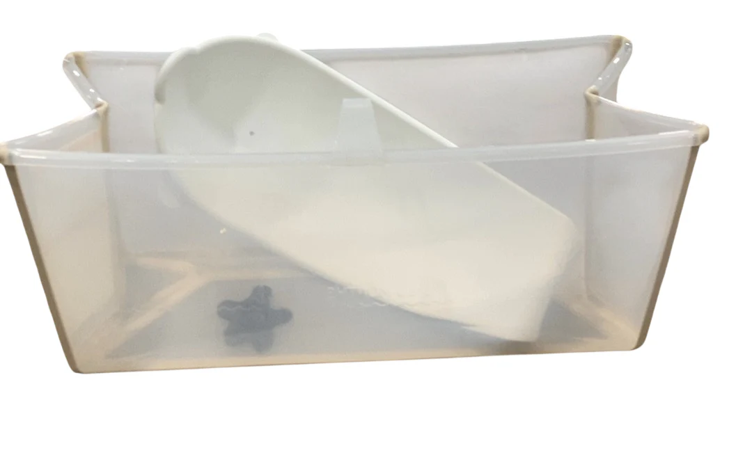 Stokke Flexi Bath Bundle Pack, Regular, Sandy Beige - Image 3