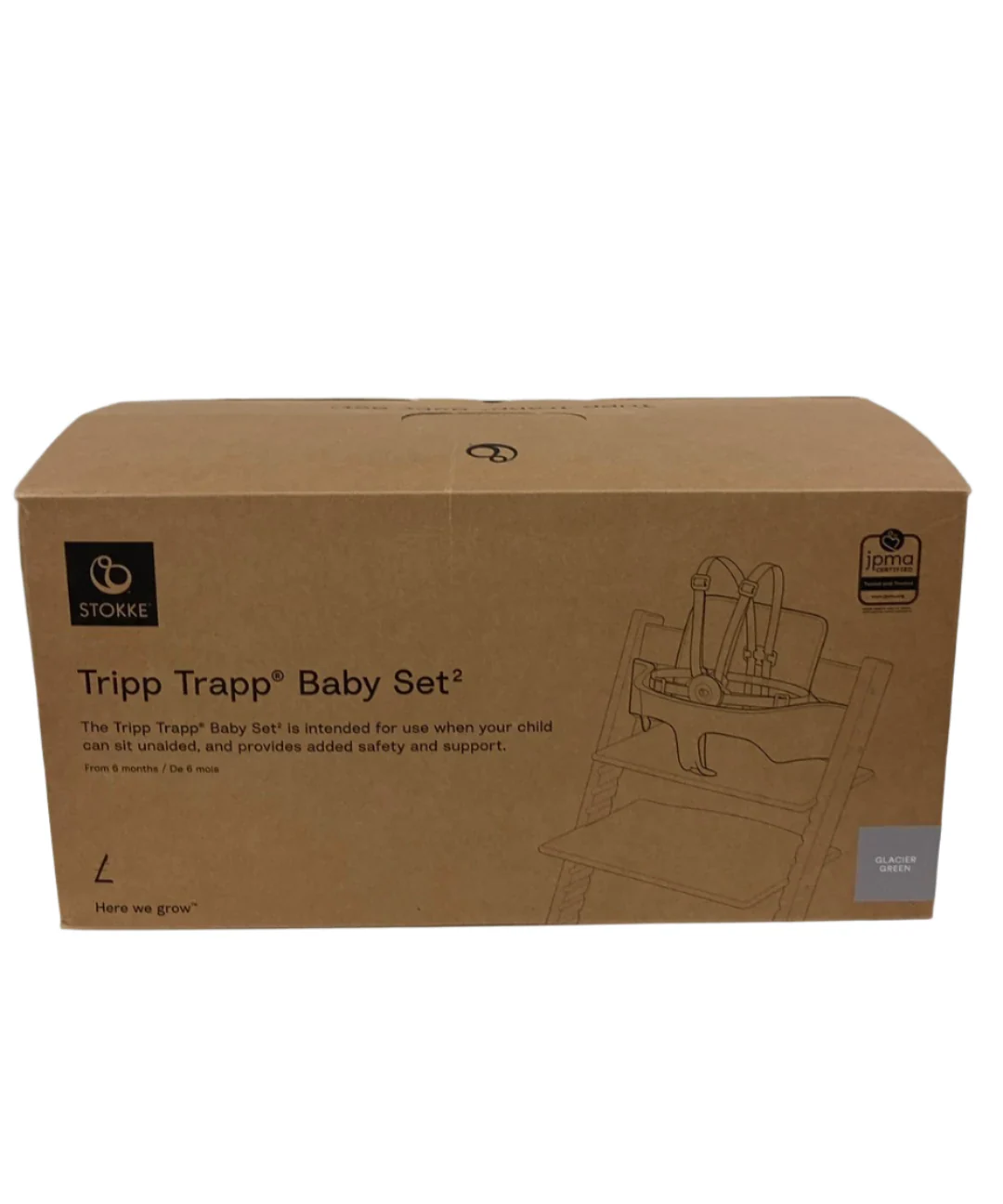 Stokke Tripp Trapp Baby Set2, Glacier Green - Image 3