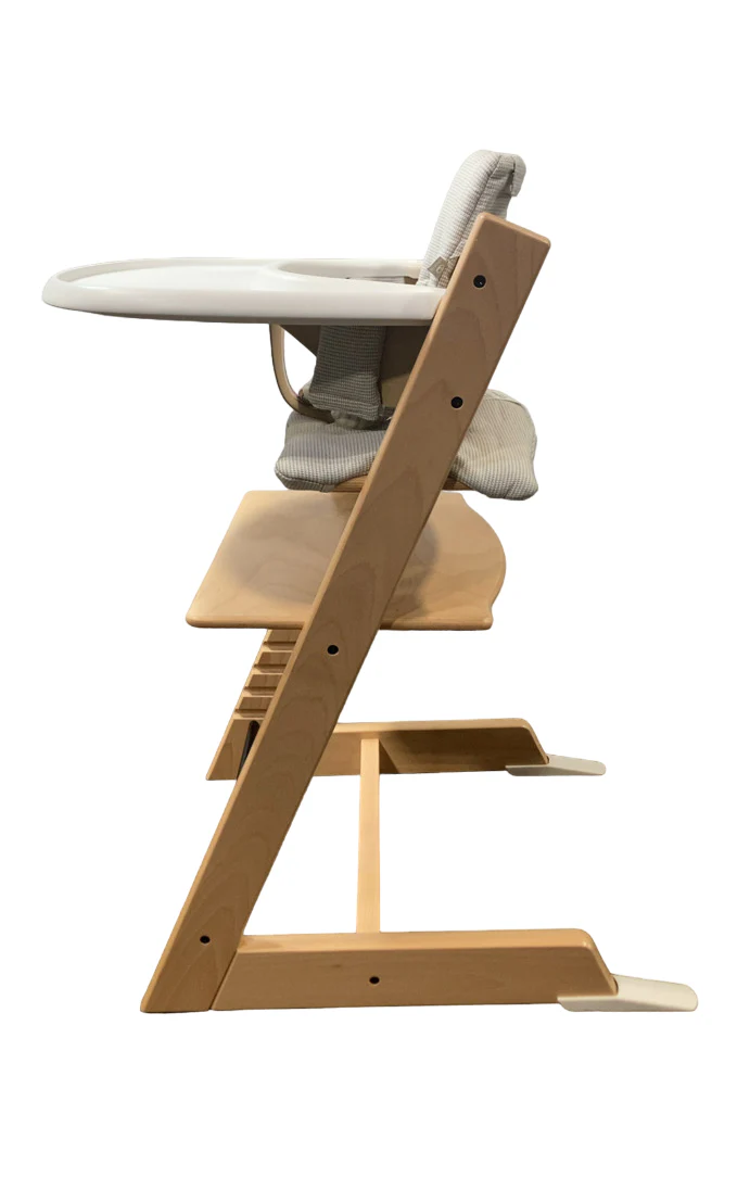 Stokke Tripp Trapp Complete High Chair, Natural, Nordic Grey, 1 - Image 3