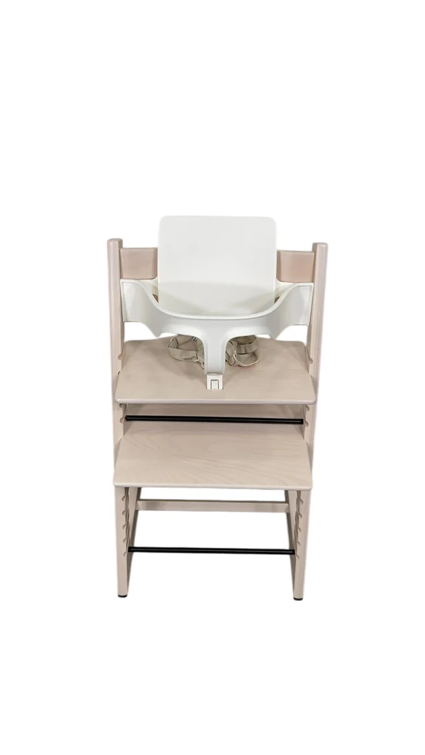 Stokke Tripp Trapp Complete High Chair, Whitewash, Nordic Grey, White 2.0 - Image 6