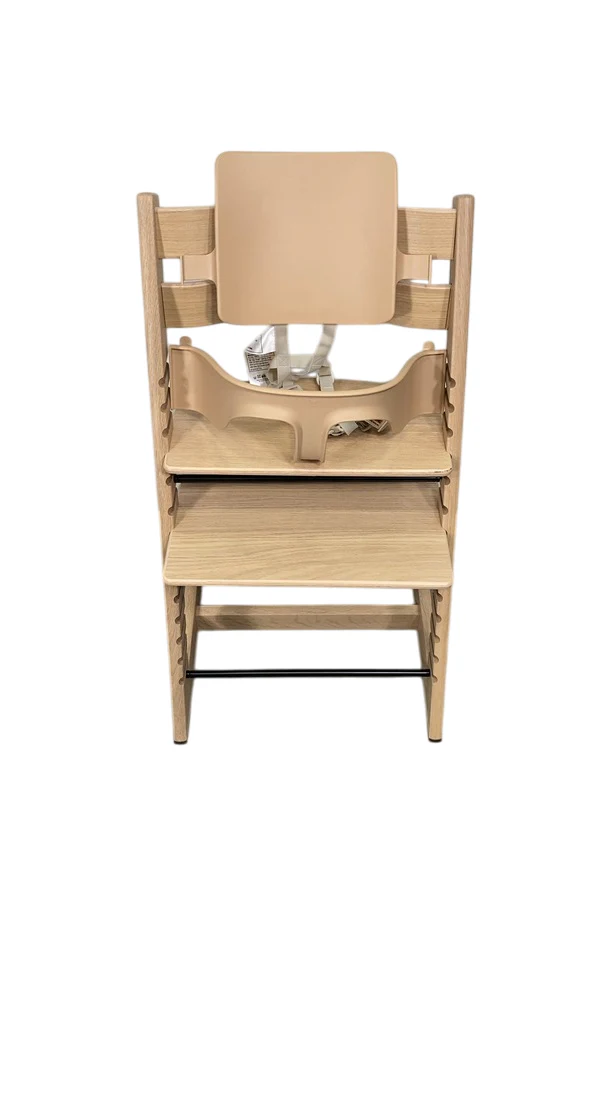 Stokke Tripp Trapp High Chair With Baby Set, 2, Oak Natural