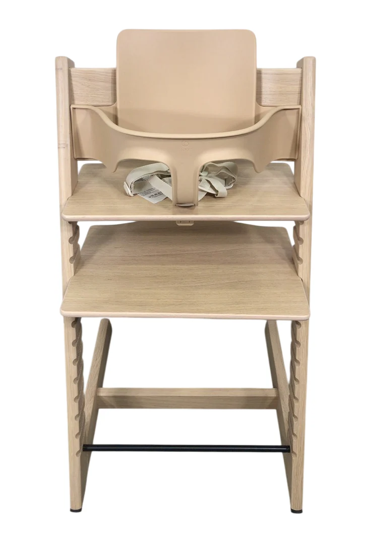 Stokke Tripp Trapp High Chair With Baby Set, 2, Oak Natural - Image 3