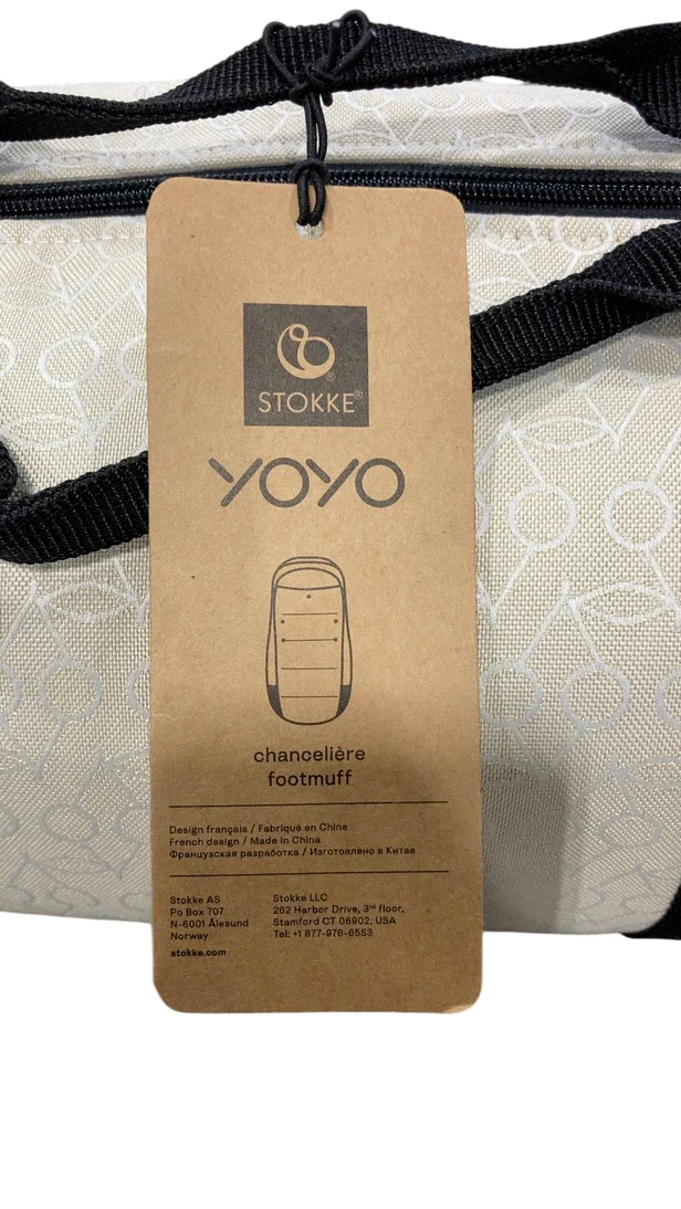 Stokke YOYO Footmuff, Bonpoint Beige - Image 3