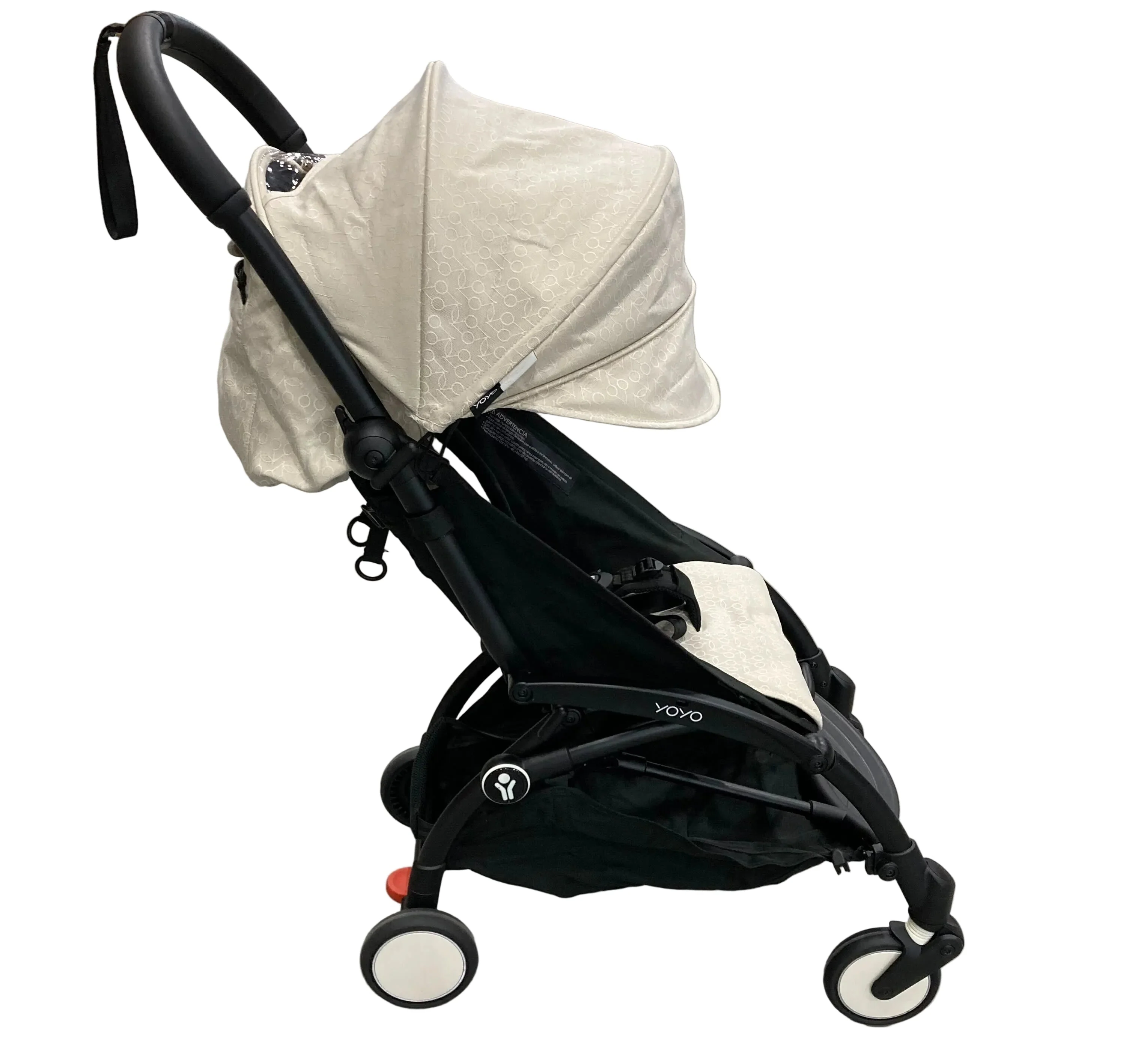 Stokke YOYO3 Complete Stroller, Black, 2024, Bonpoint Beige - Image 2