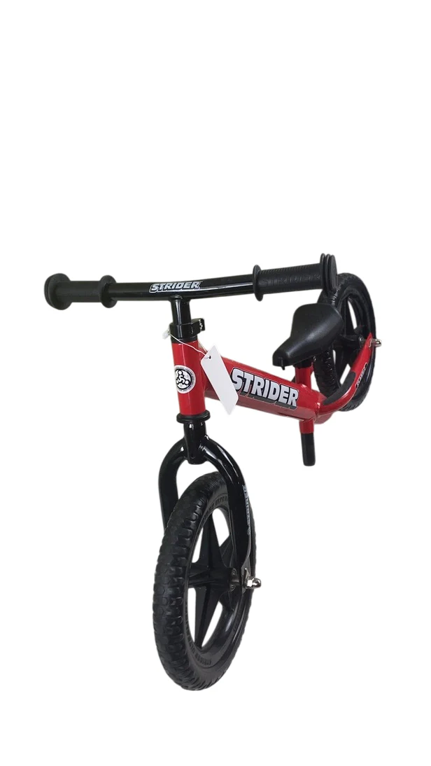 Strider Balance Bike 12” Classic, Red - Image 2