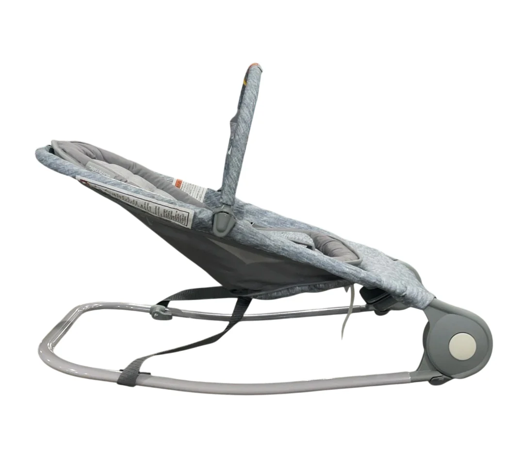 Summer Infant 2-in-1 Baby Bouncer And Rocker Duo, Light Gray Tweed - Image 2