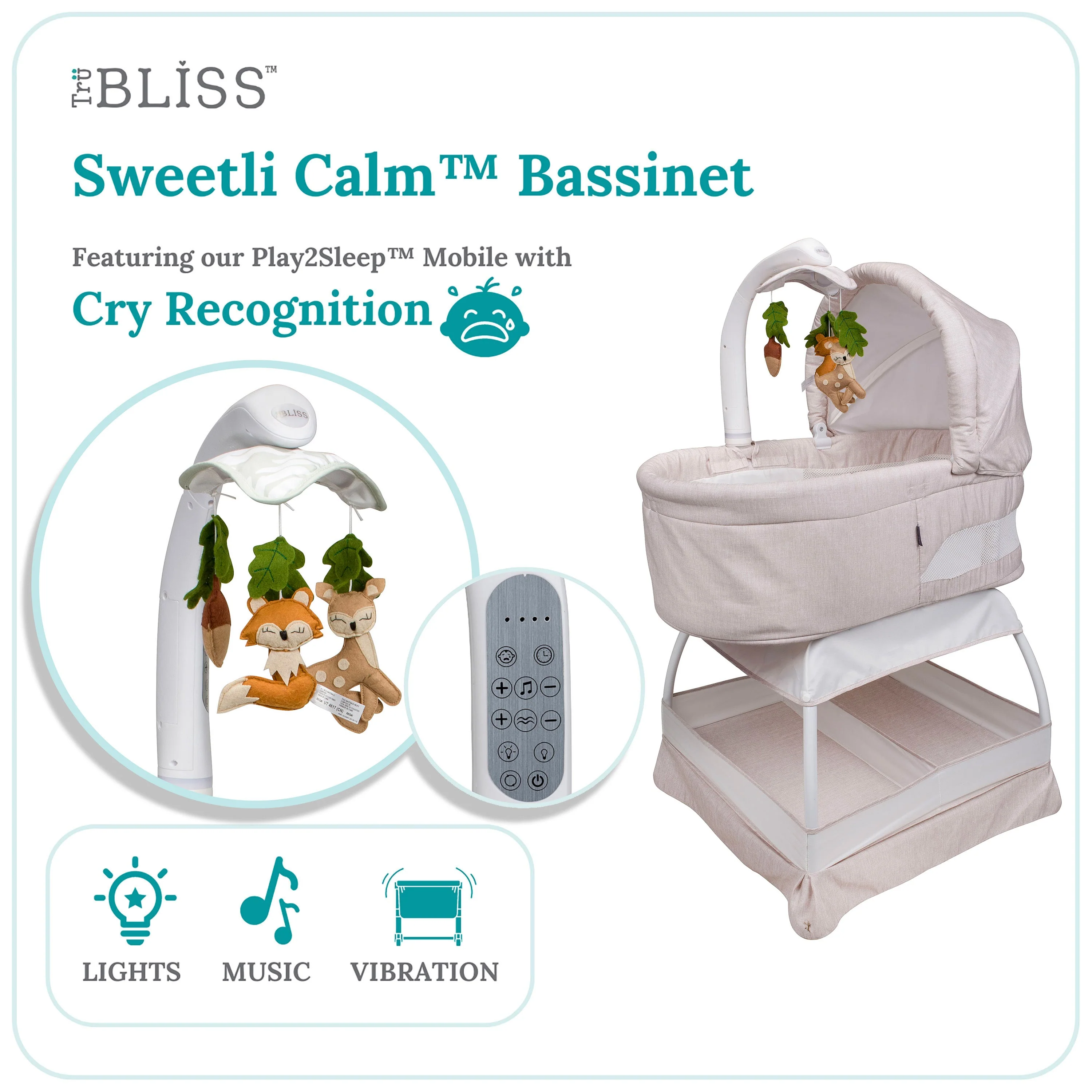 Trubliss® Sweetli Calm Bassinet - Image 16