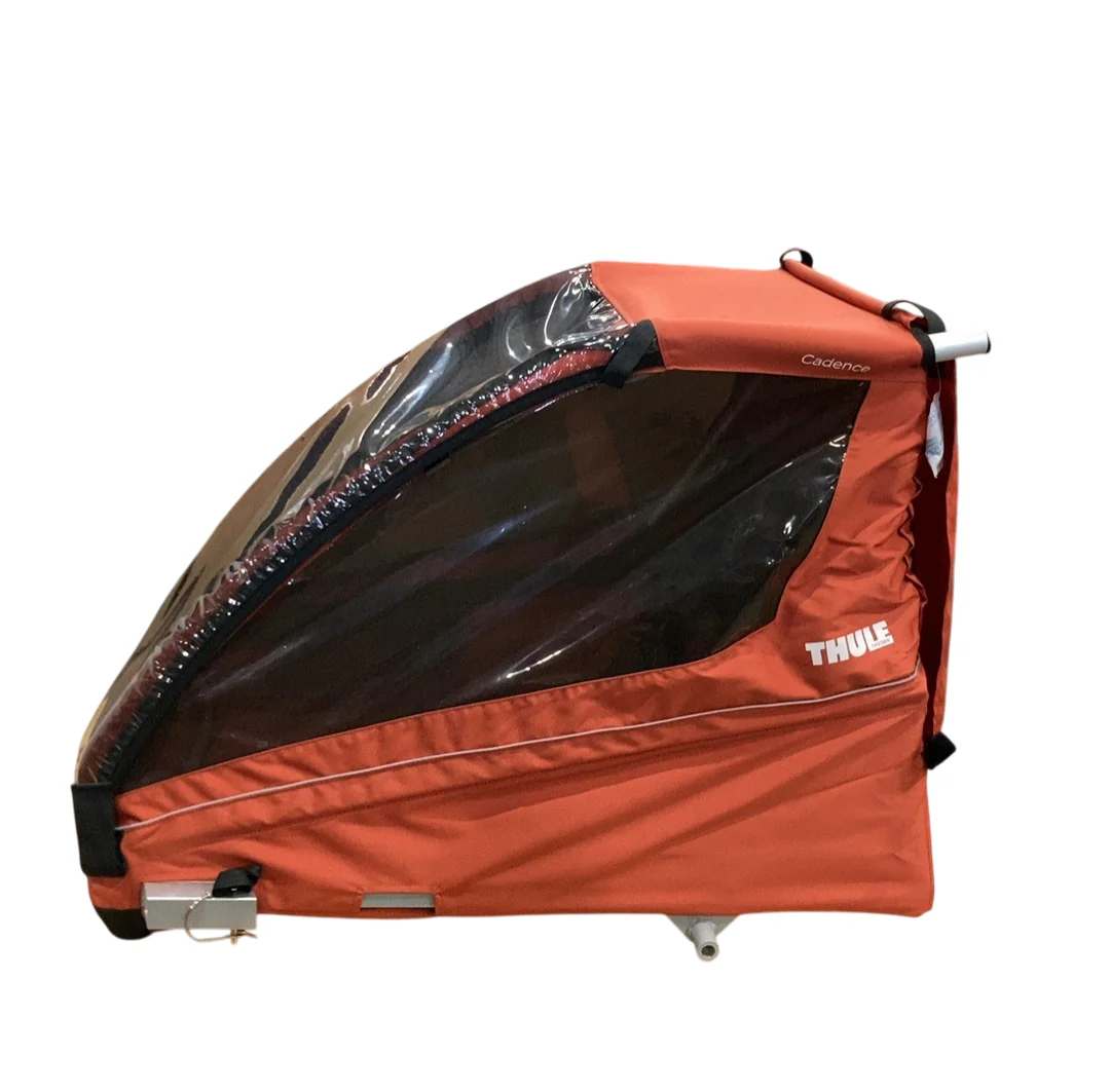 Thule Cadence Bike Trailer, 2021, Hot Sauce Red - Image 2