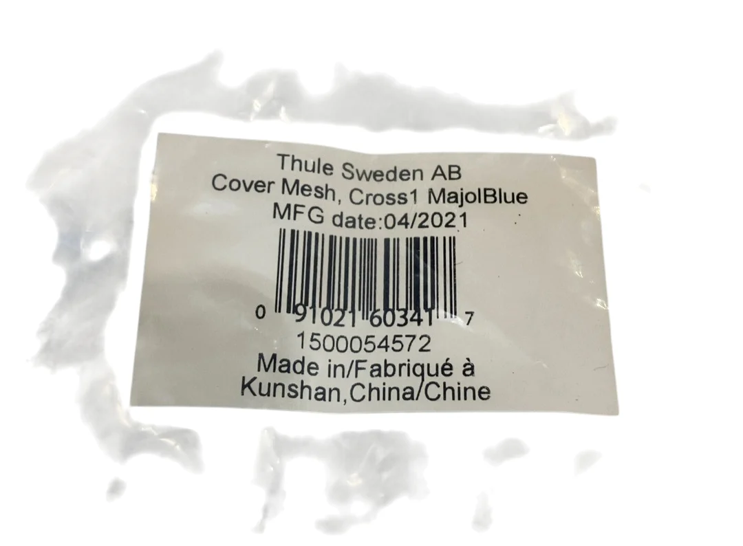 Thule Chariot Cross Mesh Cover, Majolica Blue, Single Seat - Image 4