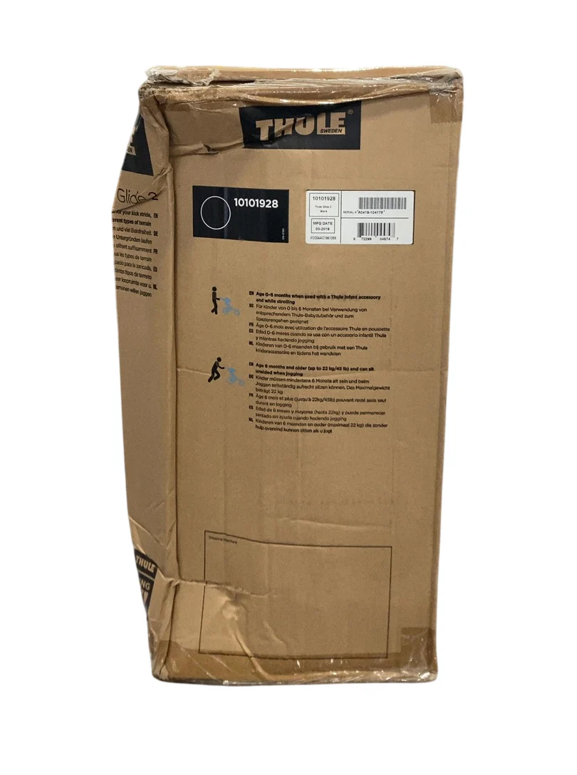 Thule Glide 2 Stroller, 2019, Jet Black - Image 3