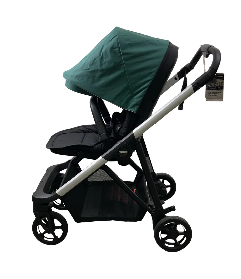 Thule Shine Stroller, 2023, Aluminum, Mallard Green - Image 3