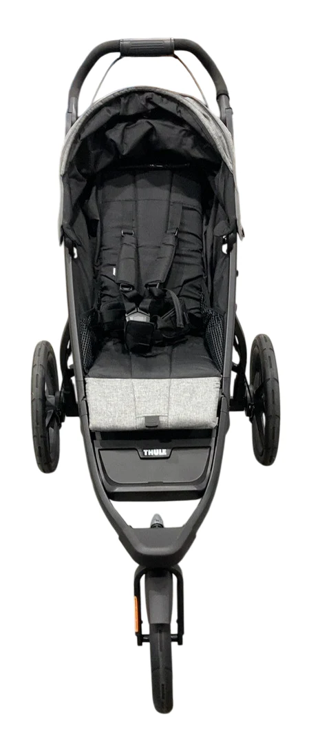 Thule Urban Glide 2 Jogging Stroller Single, 2020, Grey Melange - Image 3