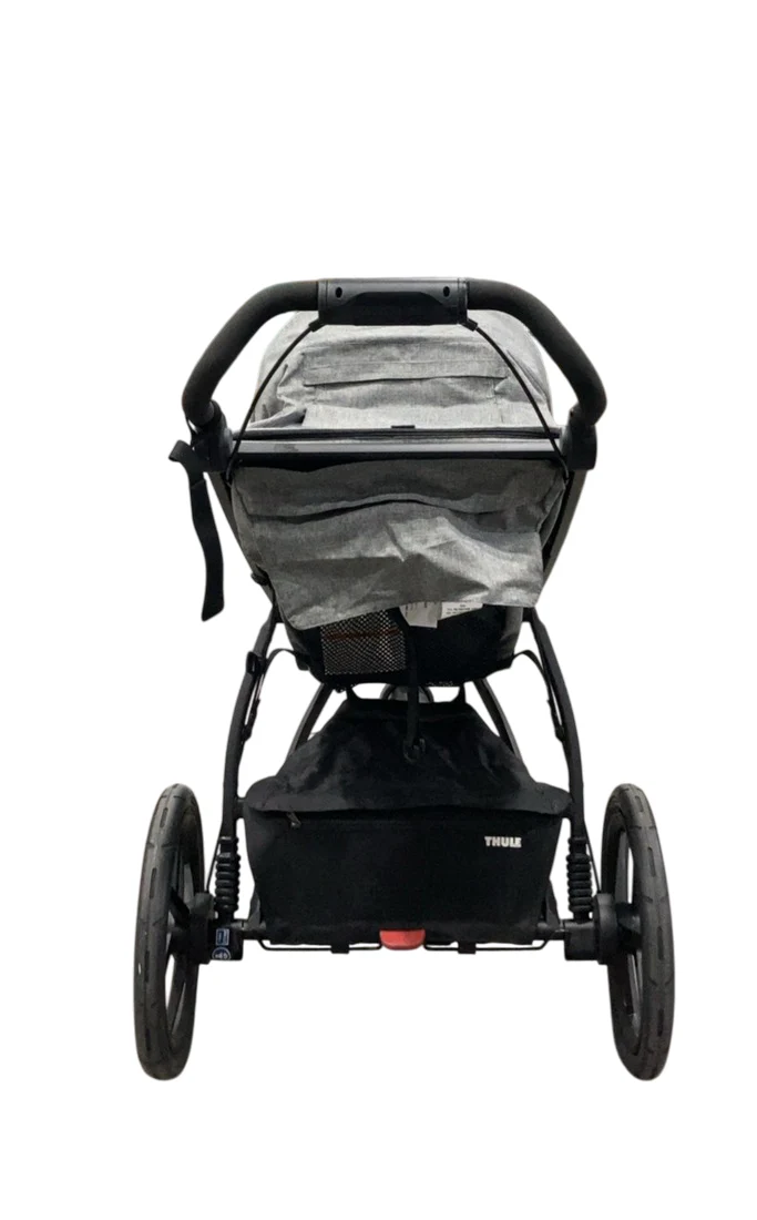 Thule Urban Glide 2 Jogging Stroller Single, 2020, Grey Melange - Image 4