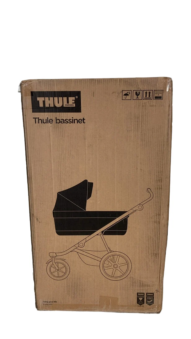 Thule Urban Glide 3/4 Bassinet, Soft Beige - Image 3