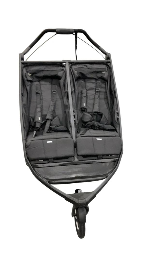 Thule Urban Glide 3 Double Stroller, 2023, Black, Click In Buckle - Image 2