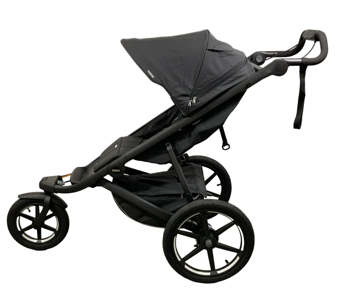 Thule Urban Glide 3 Stroller, Black on Black, 2024, Click In Buckle - Image 3