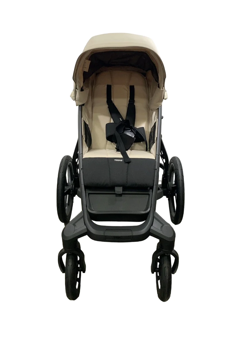 Thule Urban Glide 4-Wheel Stroller, 2024, Soft Beige - Image 5