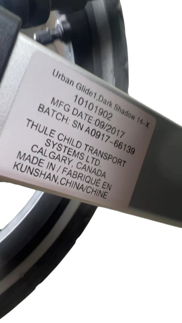 Thule Urban Glide Jogging Stroller, 2017 - Image 8