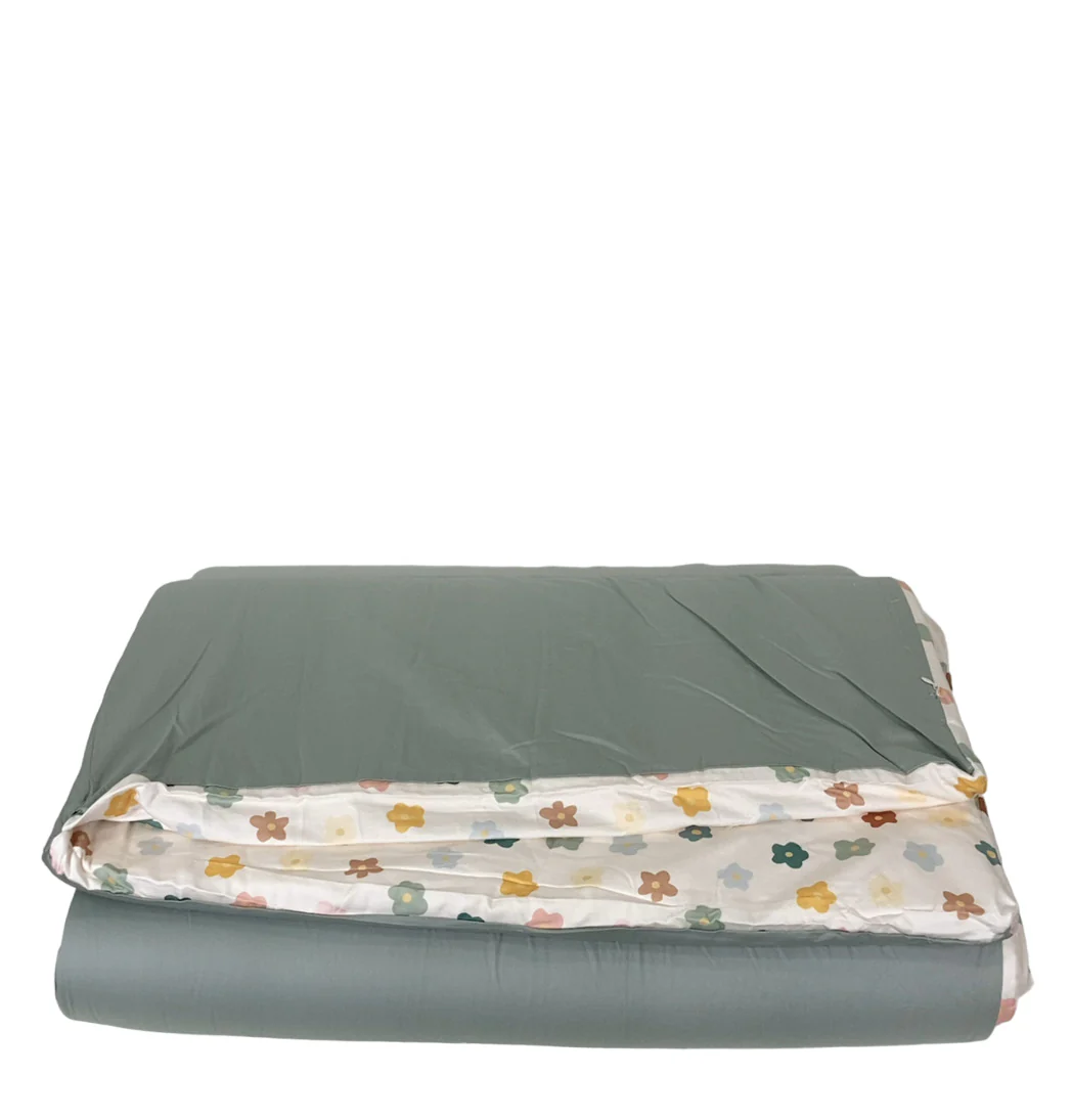 Toki Kids Mega Padded Play Mat 55" x 55", Playful Posies - Image 2
