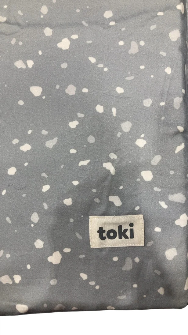 Toki Kids Standard Padded Play Mat 40" x 40", Terrazzo Slate - Image 4