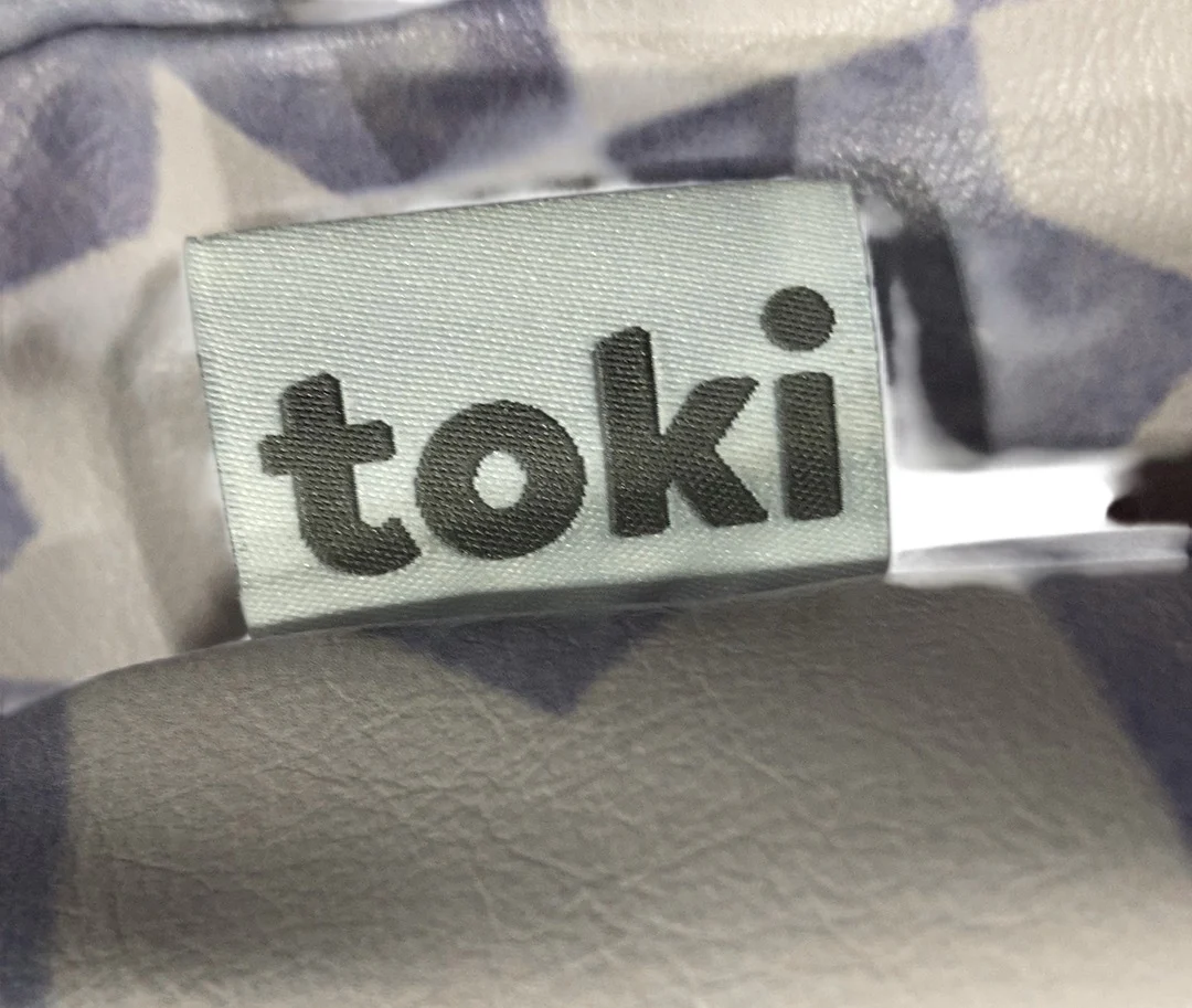 Toki Kids Vegan Leather Mat Mega, Blue Tile - Image 4