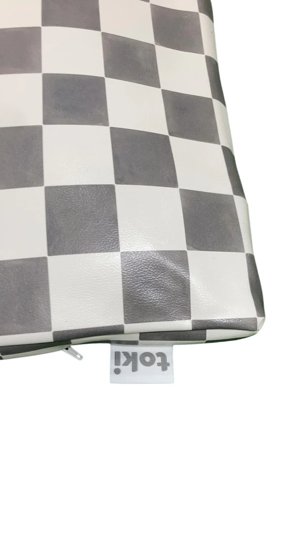 Toki Kids Vegan Leather Mat Standard, Checker Pepper - Image 5