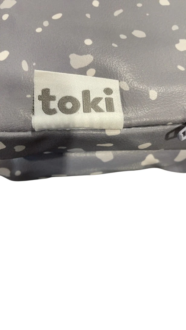 Toki Kids Vegan Leather Mat Standard, Terrazzo slate - Image 3