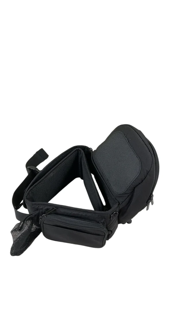 TushBaby Hip Baby Carrier, Black - Image 3