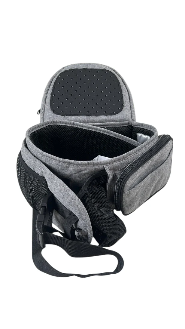 TushBaby Hip Baby Carrier, Charcoal - Image 4