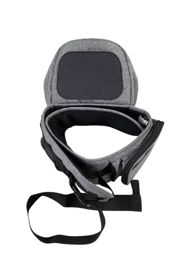 TushBaby Hip Baby Carrier, Charcoal - Image 3