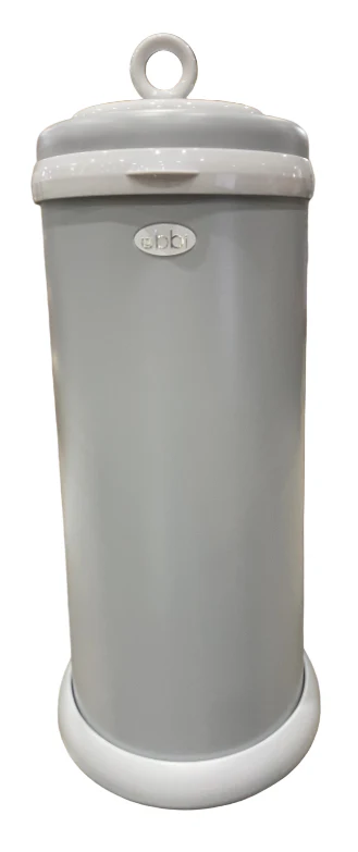 Ubbi Diaper Pail, Matte Grey - Image 2
