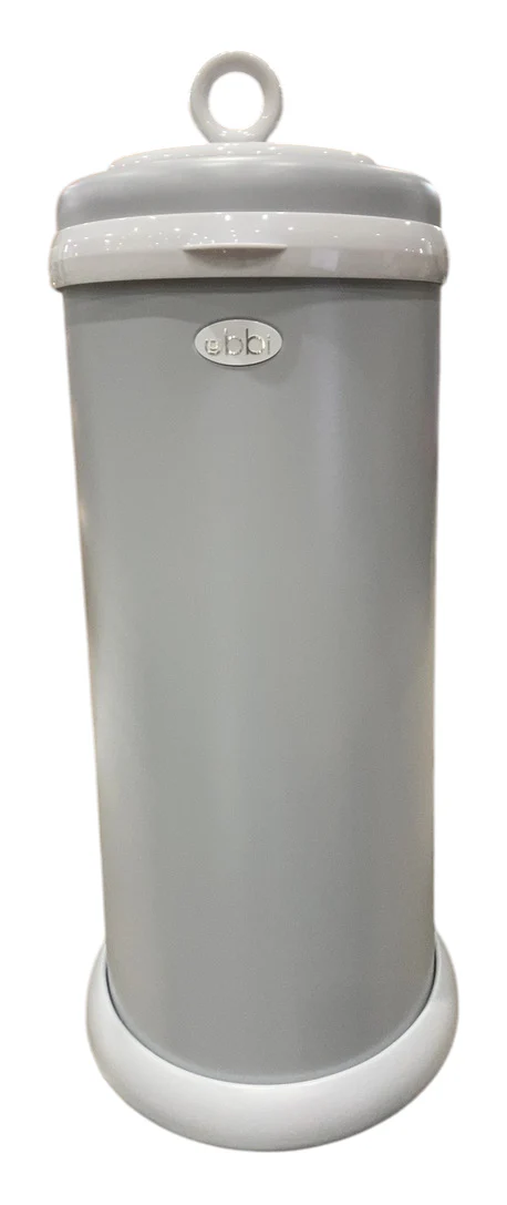 Ubbi Diaper Pail, Matte Grey - Image 3