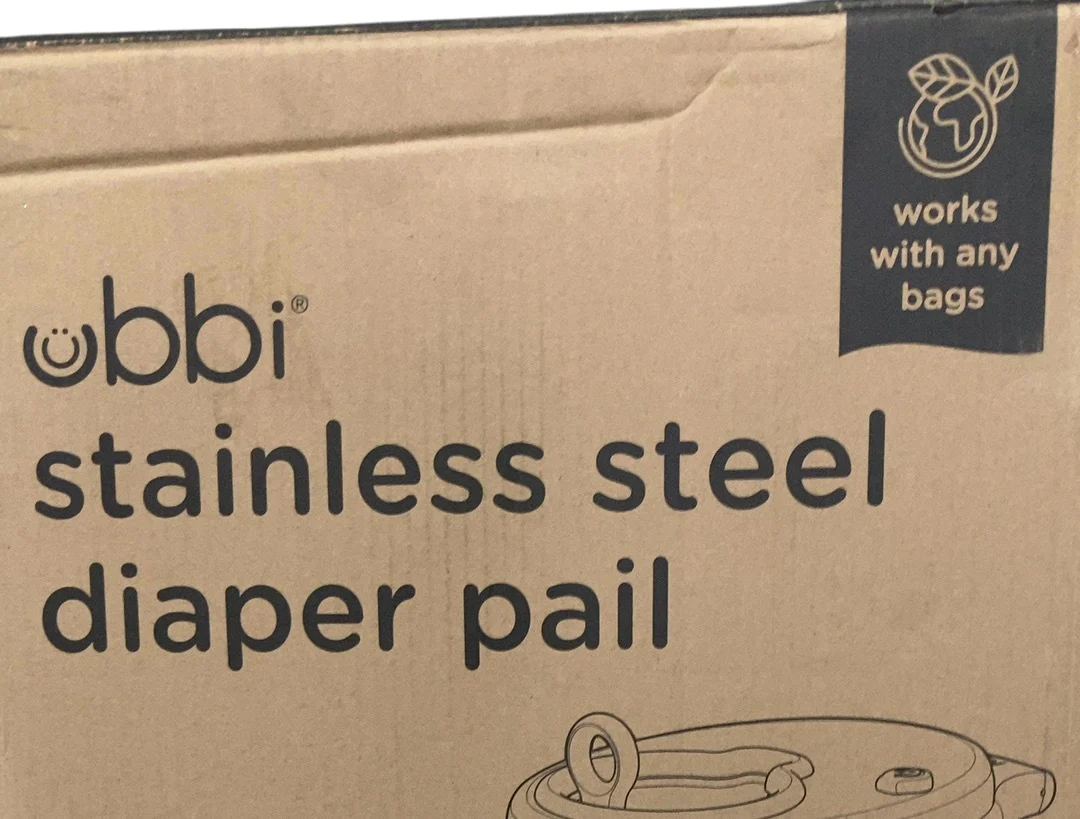 Ubbi Diaper Pail, Matte Grey - Image 7