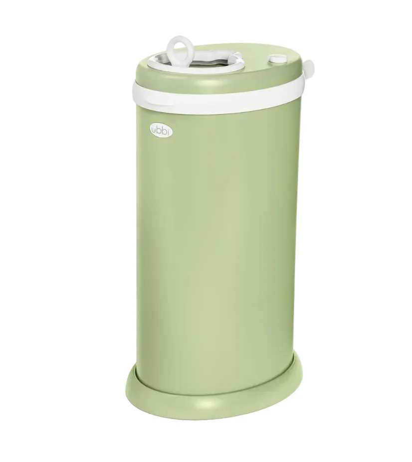 Ubbi Diaper Pail, Matte Lilypad