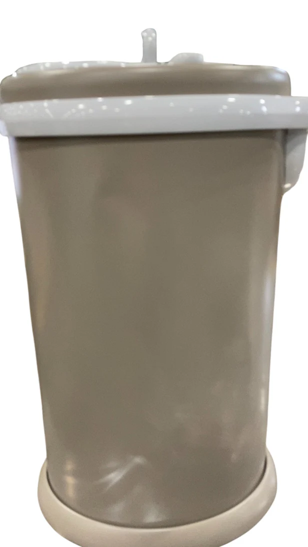 Ubbi Diaper Pail, Matte taupe - Image 2