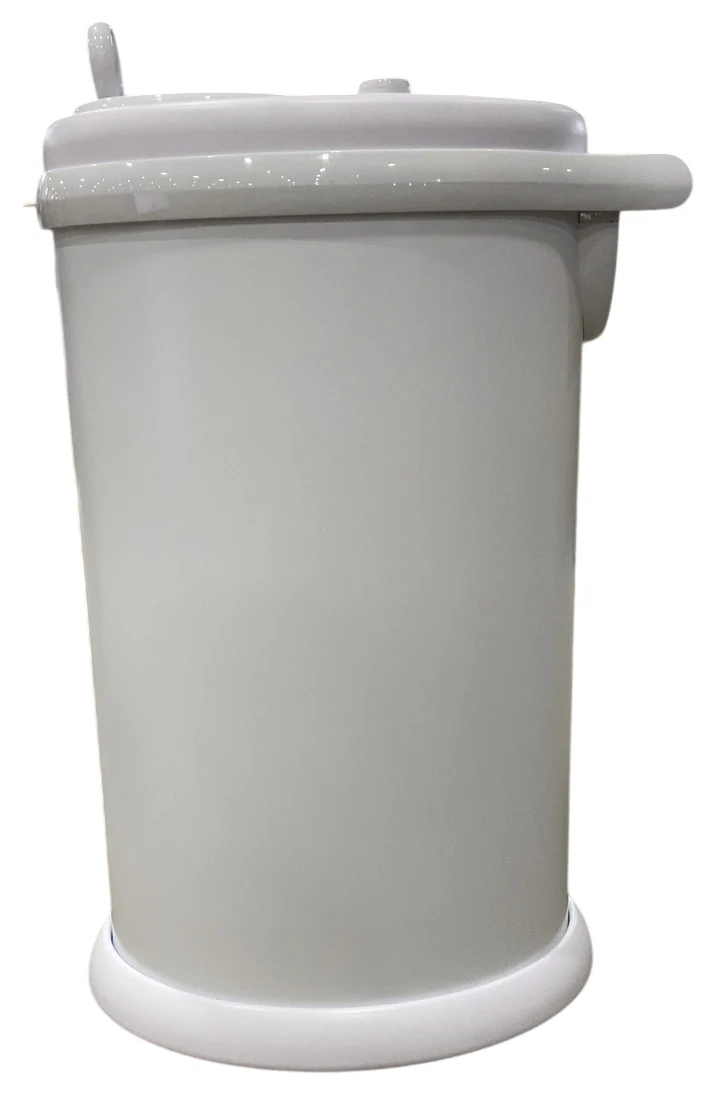 Ubbi Diaper Pail, Matte White - Image 3