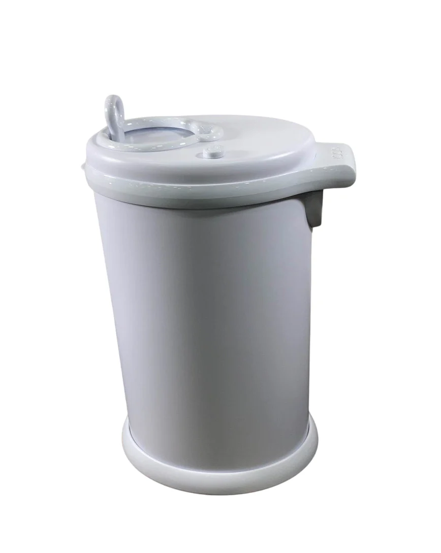 Ubbi Diaper Pail, Matte White - Image 4