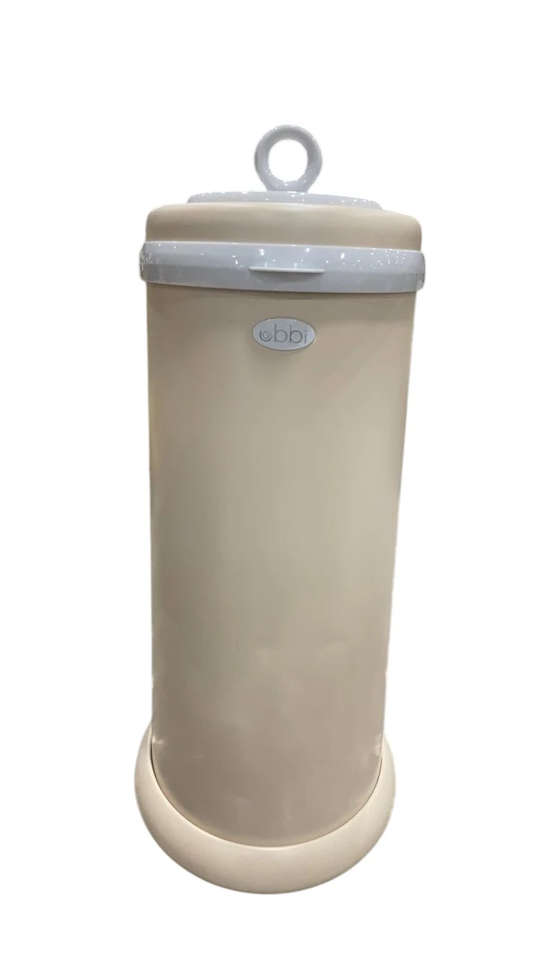 Ubbi Diaper Pail, Oat Milk - Image 2