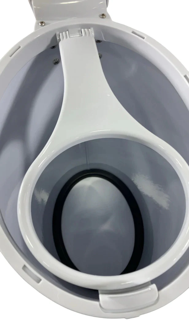 Ubbi Diaper Pail, White - Image 4