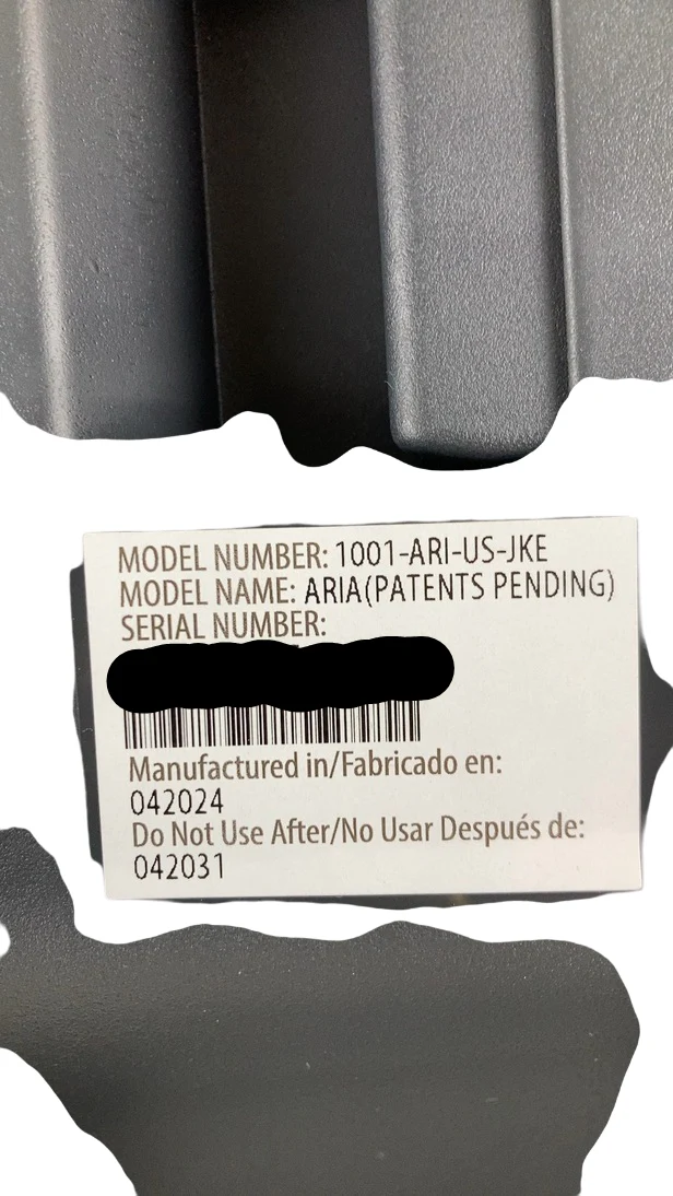 UPPAbaby Aria Infant Car Seat, 2024, Jake - Image 10