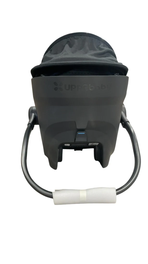 UPPAbaby Aria V2 Infant Car Seat, 2025, Jake (Charcoal/Black Leather) - Image 6