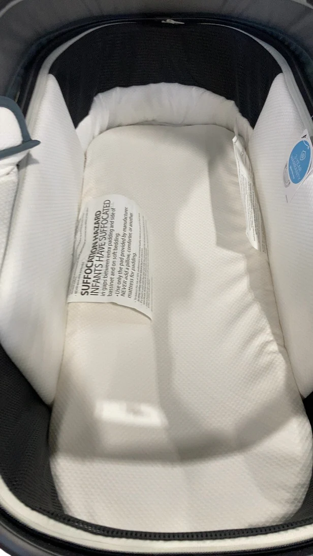 UPPAbaby Bassinet V3, Dillan (Stone Blue) - Image 4