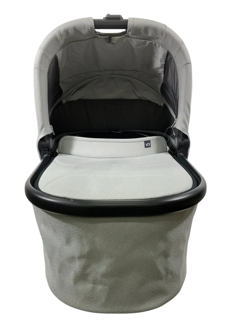 UPPAbaby Bassinet V3, Savannah (Pearl Gray Jacquard) - Image 4
