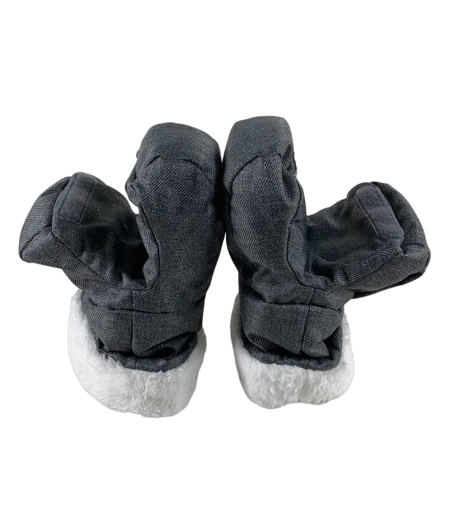 UPPAbaby Cozy Handmuffs, Jordan/Greyson (Charcoal Melange) - Image 3