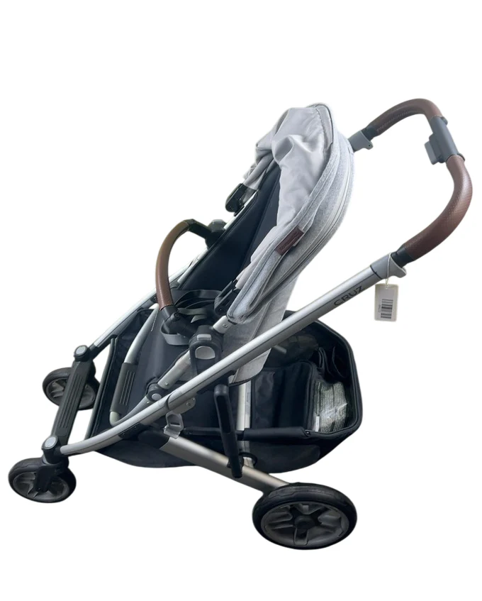 UPPAbaby CRUZ V2 Stroller, 2021, Stella (Grey Brushed Melange) - Image 5